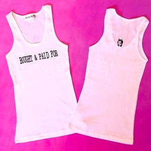 Vintage Deadstock Ribbed tank Y2K